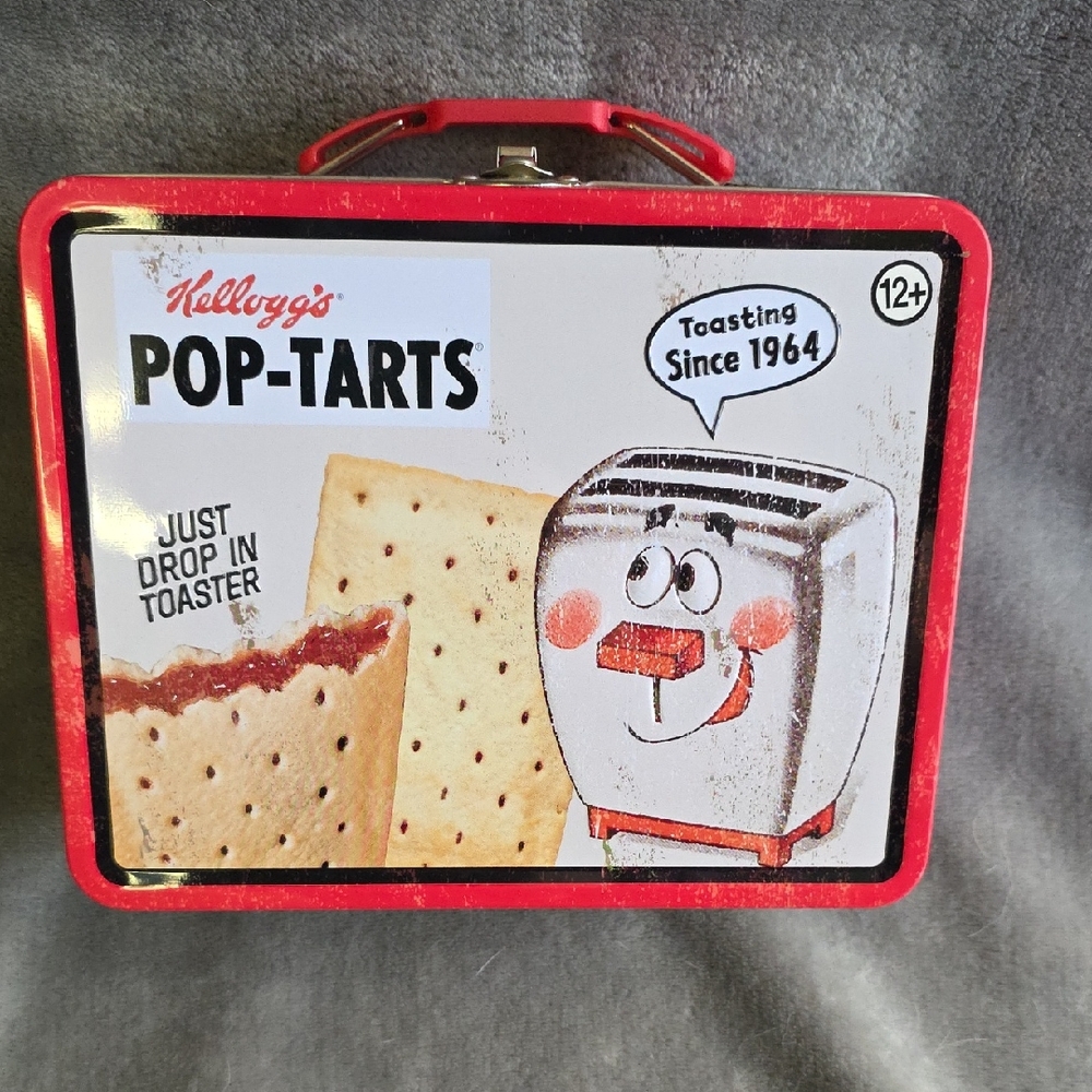 Kellogg's Pop-Tarts Red Metal Lunchbox